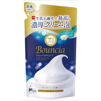 Pieno muilas Bouncia Body White Soap 360ml Muilas, Kvapas, Papildymas, balta