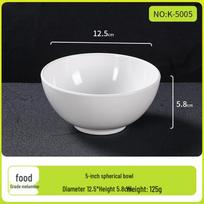 Fenfei A5 Food Grade 5-inch Melamine Rice Bowl white