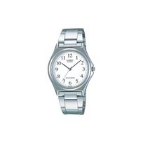 CASIO Men Standard Series White Watch MTP-1130A-7BRJH Silver Strap gray