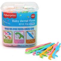Fisher Price Baby Dental Floss, 1 pack, 140 pieces blue