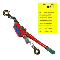 Heavy-Duty Double Hook Ratchet Wire Puller