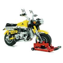 Brick Cool Bis Couture motociklas LEGO Block KC009, Mixture Award gray