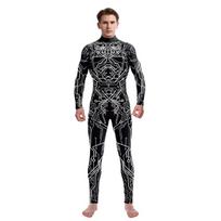 Ultra technologija  Raštas 3D spausdinimas Seksualūs bodžiai Moterims/Vyrams Ilgomis rankovėmis Cosplay 2024 Naujas kombinezonas M smėlis