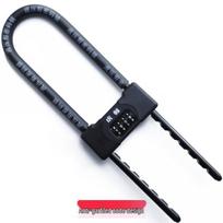 Hotun Smart U-Lock for Glass Doors black