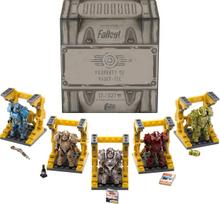 MEGA Fallout Action Figure Build-it-Yourself Toy T-60 Power Armor Collection 327 Pieces with 5 Micro Action Figures and Accessories - Collector's gray