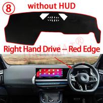 Dashboard Cover Protective Pad for BMW X3 G45 X3M50 2025 2026 2027 Car Dash Board Sunshade Anti-UV Carpet Mat RHD Red No HUD