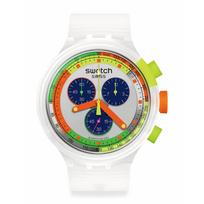 Laikrodis SWATCH NEON JELLY Swatch Neon Jelly BIG BOLD SB02K100 [Swatch] blue
