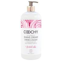 Coochy skutimosi kremas, matinis pyragas, 32 oz white