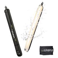 Ulanzi UA20 20W LED Video Inflatable Tube Light with Color Temperature CRI 2500mAh High Screw Foldable Handheld Expanding LED Light for Live and black