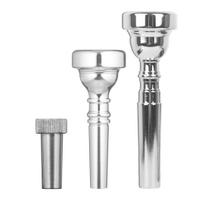 KGU Music Flugelhorn Mouthpiece (T.A.F., TAF) Trumpet Adapter Mouthpiece Adapter for Flugelhorn Sound, Trumpet Deep Cup Mouthpiece Adapter. white