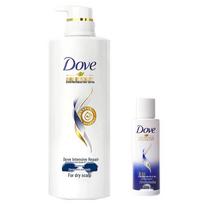 Dove Intensyvaus atstatymo šampūnas ir kondicionierius white