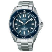 SEIKO Prospe 300m Waterproof Automatic/Manual Mechanical Movement Stainless Steel Strap Watch 41.3mm SPB483 Blue Dial gray