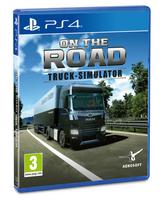 On The Road The Truck Simulator for PlayStation 4 - European Version / Simulation Game black