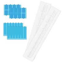 LOE Laptop Peep Prevention Apsauginė plėvelė Privatumo filtro fiksavimo tvirtinimo priedai blue