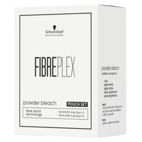 Schwarzkopf Fiberflex Powder Bleach Pouch Bleaching agent 150g + Bondflex oxidizer 320g set, 1 set gray
