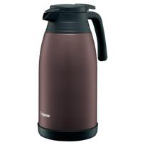 Zojirushi Thermos Stainless Steel Wide Mouth Stainless Steel Vacuum Insulates Hot and Cold Pot, 1.9L, Tabletop, (Approx. 6.5cm), Double-Walled Flask, gray