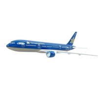 Vietnam Airlines Boeing 777 lieto lydinio modelis lėktuvas (61 modelis), Kolekcinis leidimas gray
