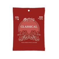 MARTIN M260 Classical Bronze Normal Tension Classical Guitar Strings 80/20 brown