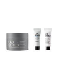 Lab Series Skutimosi kremas Grooming Cooling Shave Cream 190ml Specialus rinkinys + Valiklio ir losjono mėginukai nemokamai gray