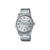CASIO Vyriškas standartinės serijos sidabrinis laikrodis MTP-V001D-7B MTP-V001D-7B Regular Watch Box gray