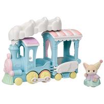 Sylvanian Families Pramogų parko atrakcionas [Pūkuoto debesėlio paradas traukinio rinkinys] white