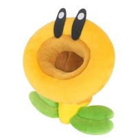 Sanei Boeki Super Mario Wonder pliušinis žaislas kalbanti gėlė W13 x D10 x A14cm kimšytas žaislas SMW03 Bros. (S) geltona