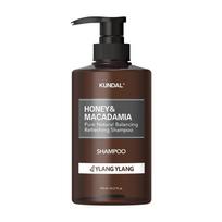 Kundal Honey & Macadamia Nature Shampoo Ylang Ylang Fragrance, 718ml, 1 unit gray