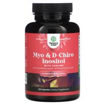 Nature's Craft, myo & d-chiro inozitolis, cholinas, 120 kapsulių