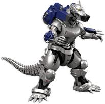 Aoshima Bunka Kyozaisha Godzilla x Mechagodzilla 3 tipo Kiryu Aukštis 24cm plastikinis modelis MFS-3 apytiksl.. Spalvotai koduotas GO-01 gray