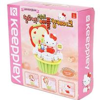 Sanrio Blokas Hello Kitty Saldus Obuolių Keksiukas, 1 vnt. Populiarūs Korėjietiški Žaislai beige