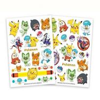 NEW Pokemon Tattoo Sticker Character Replica Summer Henna Special Birthday Gift, 1 Piece yellow