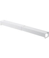 Yamazaki Jitsugyo Teleskopinis ištraukiamasis gaubtas su lentyna, Baltas, Apie P44.5~82 x G8 x A7.2cm Plokštelinis ištraukiamasis gaubtas, Teleskopinis tipas, su lentyna white