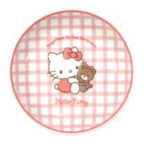 Sanrio Lėkštė Kariui Lėkštė Makaronams 20cm Galima naudoti mikrobangų krosnelėje ir plauti indaplovėje Indai Įvairios prekės Mėlynas ir baltas languotas Pagaminta Japonijoje 300104 rožinė