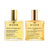 Nuxe Will Prodigy Juice Multi Dry Oil + Rich Oil 100ml (2 dalių rinkinys), 1 komplektas beige