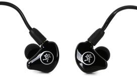 MACKIE Mackie Professional Monitor Black In-Ear MP-240 juoda