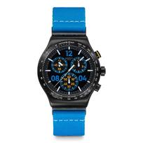 Swatch New Irony Chrono Blue Watch YVB100 mėlyna