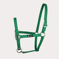Junshi Microfiber Horse Halter with Silicone Tag blue
