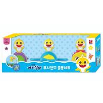Pinkfong Baby Shark Stumiamas ir važiuojantis mobilus žaislų rinkinys, Geltonas + Mėlynas + Rožinis, Populiarūs Korėjos žaislai yellow