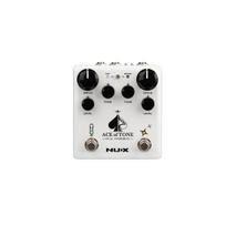 NUX Ace of Tone Dvigubas Overdrive Pedalas NDO-5 white