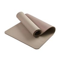 Sportler TPE double-sided yoga mat standard 6mm / 8mm 6mm sand beige gray