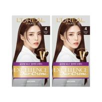 Loreal Paris Excellence Duo Creme 4 - Brown 2PK beige