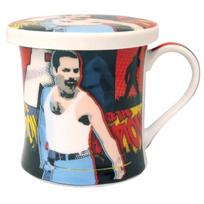Dakota Pop Art puodelis ir padėkliukas (Fredis Merkurijus)