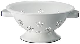 Nodahoro kiaurasamtis emalinis karščiui atsparus nupiltuvas kiaurasamtis dubuo Pagaminta Japonijoje Baltas CD-23W balta
