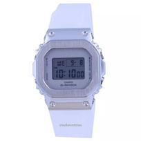 Casio G-Shock Skaitmeninis Dervos Apyrankė GM-S5600SK-7 GMS5600SK-7 200M Moteriškas Laikrodis balta