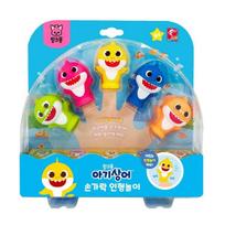 Pinkfong Baby Shark Finger Puppet Play Yellow ir kt. Korėjos vaikiški žaislai 1. Finger puppet blue