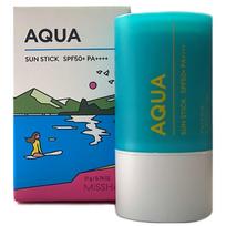 Missha All Around Safe Block Aqua Sun Stick (21g) (23 years NEW), 21g, 1 piece blue