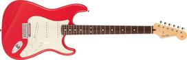Fender Elektrinė Gitara Pagaminta Japonijoje Hybrid II Rožmedžio Modena Raudonumo Stratocaster®, Grifas,