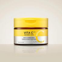 [Missha] Vita C Plus Spot C Tone-up Ampoule Pad 210g / 80 sheets yellow