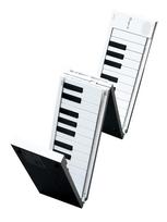 TAHORNG OP88 Foldable Digital Piano MIDI Keyboard 88 Keys balta