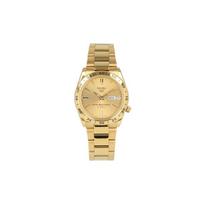 SEIKO rodyklinis Automatinis Plieninė apyrankė vyriškas laikrodis auksinis ciferblatas SNKE06K auksas